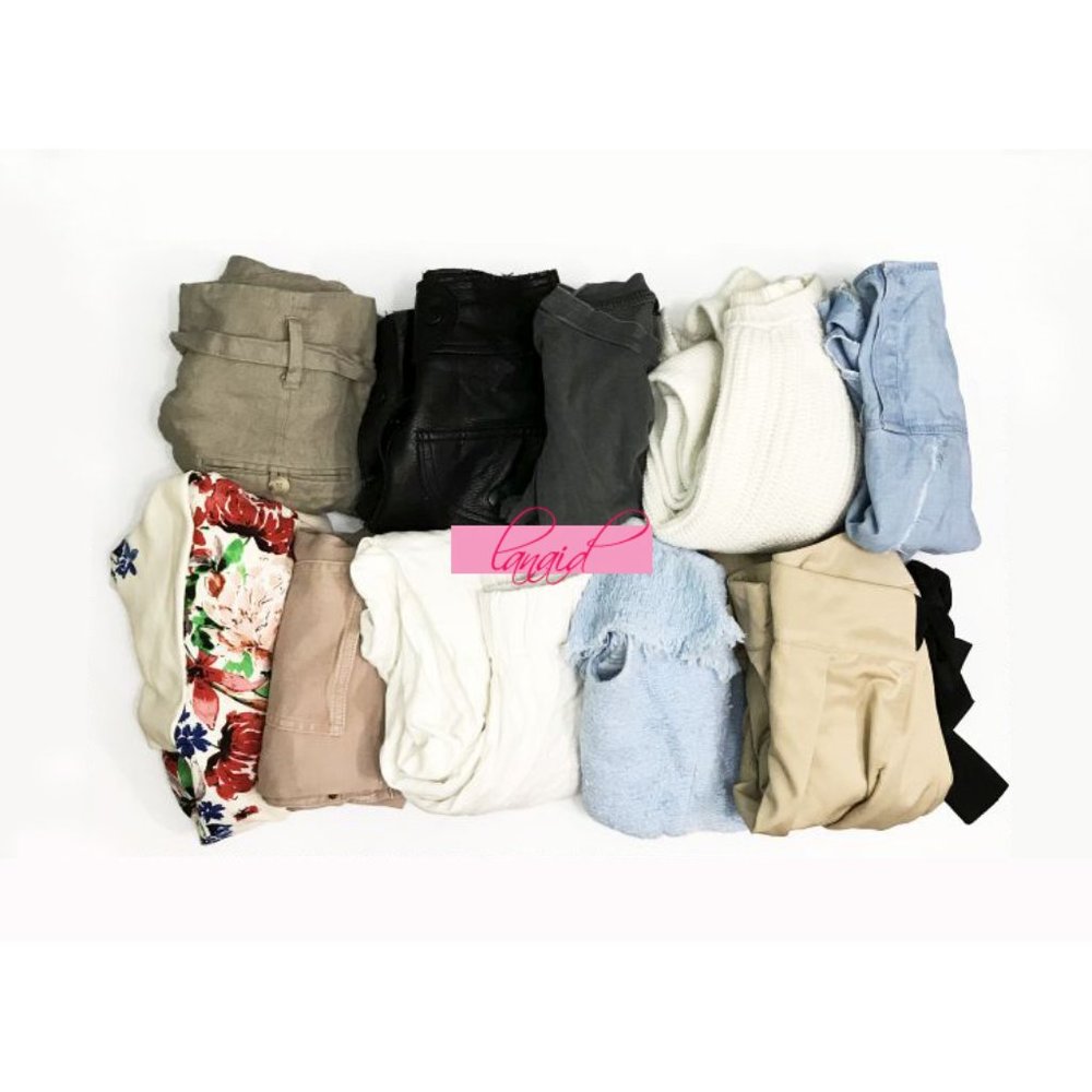 BUNDLE 5 Pound Not-So-Mystery Zara Rescue Lot Dress Shorts Blouse Skirt Top Pant